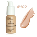 Beauty Glazed Foundation Waterproof Nude 102 – 30ML