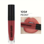 Beauty  Glazed Matte Lipstick Peony-105