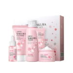 Laikou Japan Sakura Skin Care Set – 5 PCS
