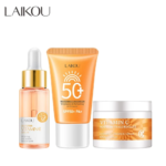 Laikou Vitamin C Serum 17ml , Cream 25gm and Sunscreen 30gm