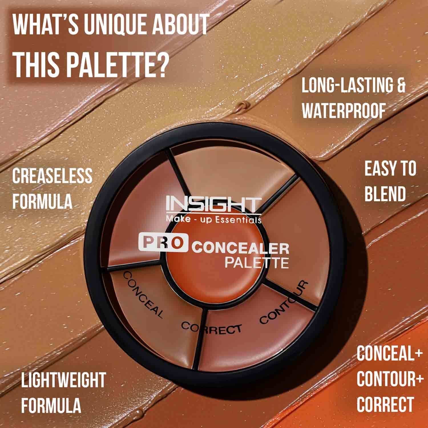 8904207501020_2 Insight Cosmetics Pro Concealer Palette (Concealer) - 15gm - Image 1