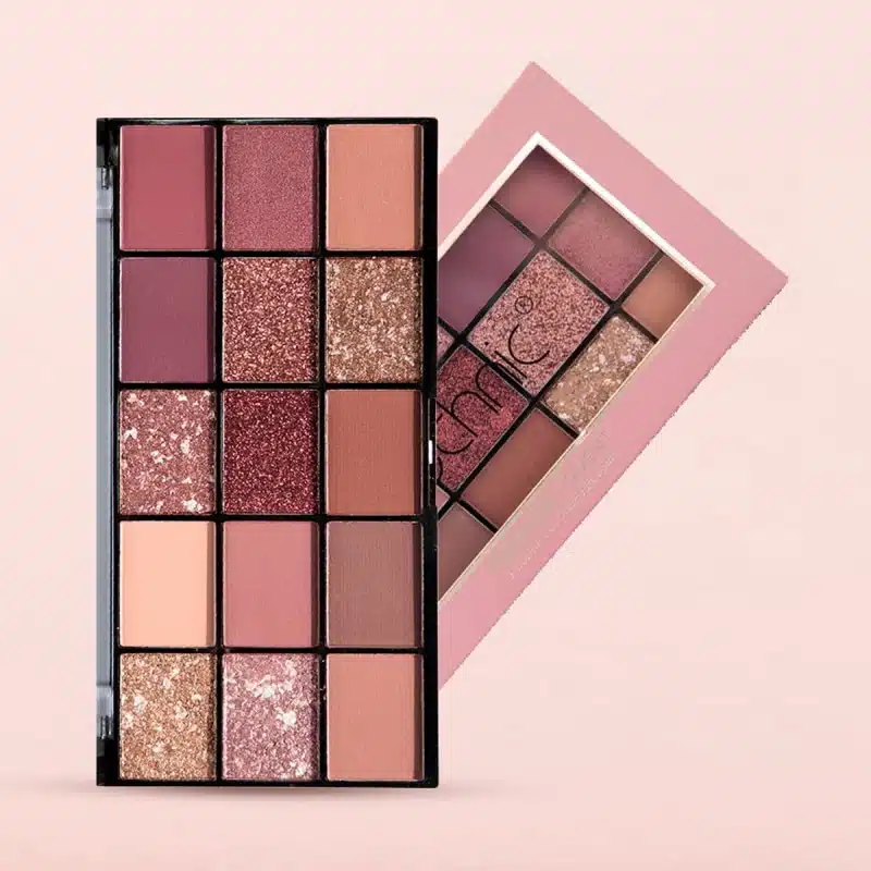 Technic-Invite-Only-Pressed-Pigment-Eyeshadow-Palette-15-Color Technic Invite Only Pressed Pigment Eyeshadow Palette – 15 Color - Image 1